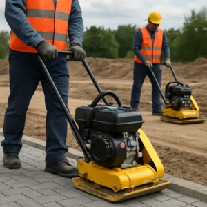 Zagęszczarki Lublin – jakie modele najlepiej sprawdzają się na budowie i przy kostce brukowej?