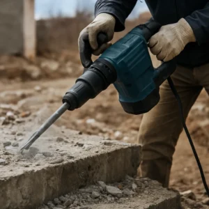 Młot wyburzeniowy wypożyczalnia Lublin – co warto wiedzieć przed wypożyczeniem urządzenia?